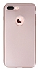 iPhone 8 Plus Mat Rose Gold Silikon Klf