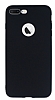iPhone 7 Plus Mat Siyah Silikon Klf