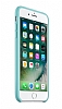 iPhone 7 Plus / 8 Plus Orjinal Sea Blue Silikon Klf - Resim 1