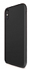iPhone X / XS Mat Siyah Silikon Klf