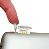iPhone - iPad Lightning Beyaz Toz nleyici Kapaklar - Resim 1
