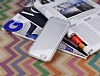 iPhone 6 Plus / 6S Plus Silver Kenarl effaf Silikon Klf - Resim 2