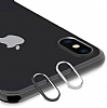 iPhone X / XS Siyah Kamera Lensi Koruyucu - Resim: 1