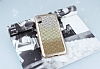 iPhone X / XS Tal Geili Gold Silikon Klf - Resim 1