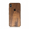 Woodenzy iPhone X Doğal Ceviz Ahşap Kaplama