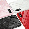 iPhone X / XS Granit Desenli Pembe Rubber Klf - Resim: 1