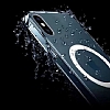 Eiroo iPhone X / XS Manyetik zellikli Wireless effaf Silikon Klf - Resim: 2