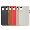 iPhone XR Metal Tulu Kahverengi Deri Klf - Resim: 6