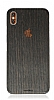 Woodenzy iPhone XS Doğal Tütsülü Ahşap Kaplama
