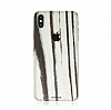 Woodenzy iPhone XS Doğal Beyaz Ahşap Kaplama