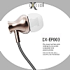 iXtech IX-EP003 Rose Gold Kulakii Kulaklk - Resim 2
