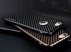 JLW iPhone 6 Plus / 6S Plus Karbon Siyah Rubber Klf - Resim 4