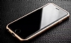 Joyroom iPhone 6 / 6S 2si 1 Arada Deri ve Pencereli Gold Klf Seti - Resim: 6