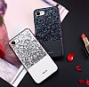 Joyroom Bravery iPhone 7 / 8 Silikon Kenarl Silver Rubber Klf - Resim: 1