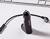 Joyroom ift USB Girili Ara Siyah arj Aleti ve Kulakii Kulaklk Seti - Resim 6
