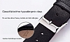 Joyroom Classic Buckle Apple Watch Siyah Deri Kordon (38 mm) - Resim: 4