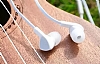 Joyroom E102 Mikrofonlu Kulakii Beyaz Kulaklk - Resim: 3