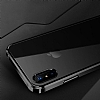 Joyroom Front Line iPhone X / XS Siyah Kenarl Rubber Klf - Resim: 1
