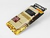 Joyroom iPhone SE / 5 / 5S Tiffany Pencereli nce Kapakl Gold Deri Klf - Resim 6