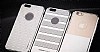 Joyroom iPhone 6 / 6S Nokta Desenli Silver Rubber Klf - Resim: 1