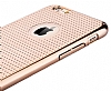 Joyroom iPhone 6 Plus / 6S Plus Nokta Desenli Gold Rubber Klf - Resim: 9