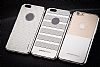 Joyroom iPhone 6 Plus / 6S Plus Nokta Desenli Silver Rubber Klf - Resim: 1