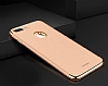 Joyroom iPhone 7 Plus 3 in 1 Gold Rubber Klf - Resim 7