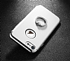 Joyroom iPhone 7 Plus Selfie Yzkl Metal Lacivert Rubber Klf - Resim: 2