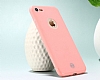 Joyroom iPhone 7 Plus Pembe Silikon Klf - Resim: 5