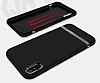 Joyroom Lair iPhone X / XS Krmz Silikon Klf - Resim 2