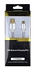 Cortrea Micro USB Dayankl Halat Silver Data Kablosu 1,50m - Resim: 5