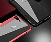 Joyroom Phantom iPhone 7 Plus / 8 Plus Krmz Silikon Kenarl Rubber Klf - Resim 5