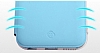 TotuDesign Starry iPhone 6 Plus / 6S Plus Pencereli Standl Mavi Deri Klf - Resim 3