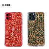 K-Doo iPhone 12 / iPhone 12 Pro 6.1 in Iltl Rose Gold Rubber Klf - Resim: 4