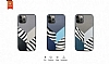 Kajsa iPhone 12 / 12 Pro 6.1 in Glamorous Zebra Combo Mavi Rubber Klf - Resim: 4