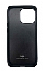 Kajsa Preppie iPhone 13 Pro Gerek Siyah Deri Klf - Resim: 2