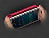 Kalaideng Samsung Galaxy Tab 3 7.0 Oscar Standl Ultra nce Kapakl Pembe Deri Klf - Resim: 3