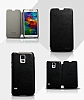 Kalaideng Samsung i9600 Galaxy S5 Enland nce Kapakl Siyah Deri Klf - Resim 3
