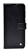 Kar Deluxe Samsung Galaxy A12 Czdanl Yan Kapakl Siyah Deri Klf