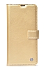Kar Deluxe Samsung Galaxy A34 Kapakl Czdanl Gold Deri Klf