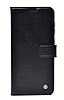 Kar Deluxe Samsung Galaxy A33 5G Kapakl Czdanl Siyah Deri Klf