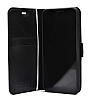 Kar Deluxe Samsung Galaxy S23 Ultra Kapakl Czdanl Siyah Deri Klf - Resim 5