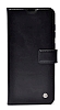 Kar Deluxe Oppo A74 Kapakl Czdanl Siyah Deri Klf