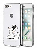 Karl Lagerfeld iPhone 7 Plus / 8 Plus Cat2 Ultra Koruma effaf Klf