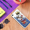 Karl Lagerfeld iPhone SE 2020 Captain Karl Simli Mavi Silikon Klf - Resim 1