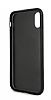 Karl Lagerfeld iPhone XS Max Siyah Deri Rubber Klf - Resim: 1