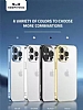 Keephone iPhone 13 Pro Max Kamera Korumalı Mat Silver Rubber Kılıf - Resim: 2
