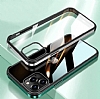 Keephone Ruishi iPhone 12 Mini 5.4 in Ultra Koruma Silver Klf - Resim: 1