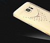 Kingxbar Samsung Galaxy Note FE Damla Tal Kristal Klf - Resim 1