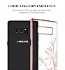 Kingxbar Samsung Galaxy Note 8 iekli Krmz Tal Kristal Klf - Resim 3